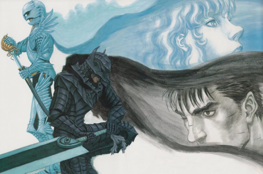 esse era o anúncio de Berserk 🥲🗣🗣 #berserk #miura #guts #griffith #